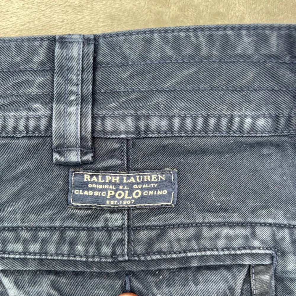 Polo Ralph Lauren Classic Polo Chino‎ Cargo Shorts Mens 38 Navy Cotton Twill 10